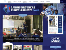 Tablet Screenshot of cairnsbrothers.com.au